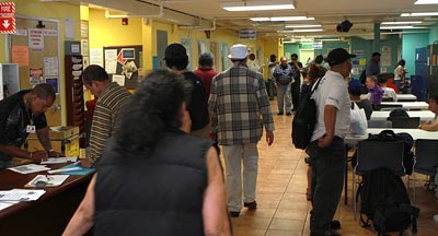 entrance room at the clinic